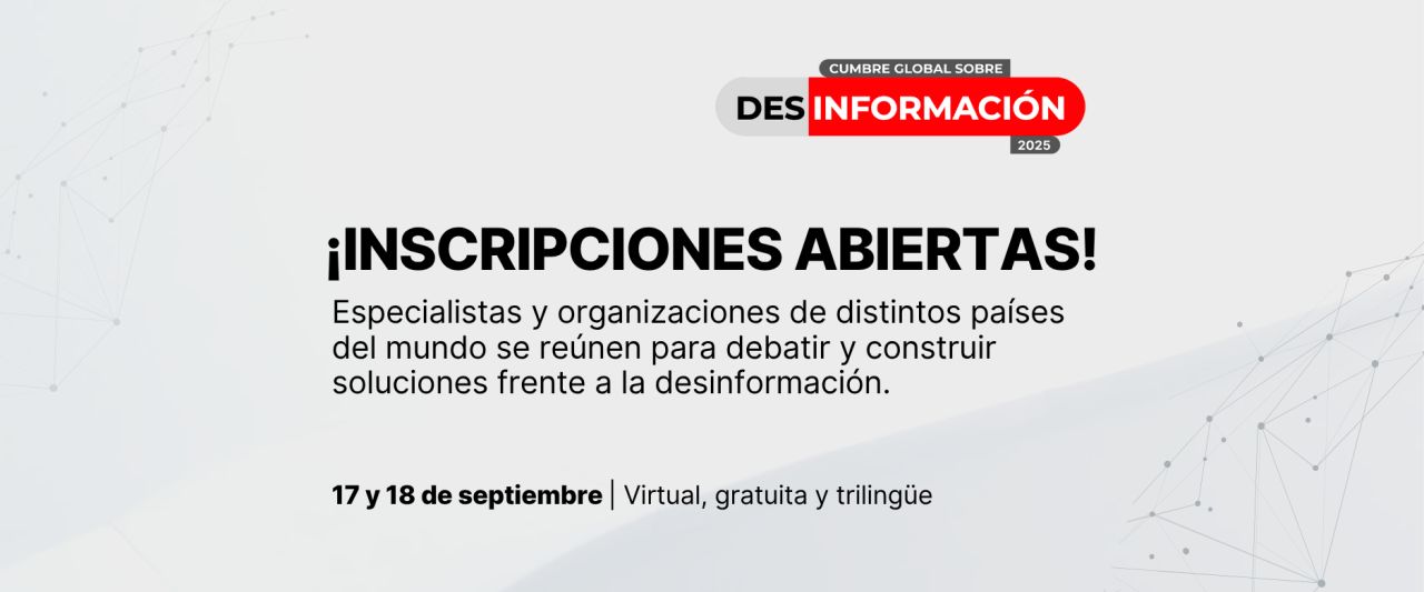 Cumbre sobre la desinformación